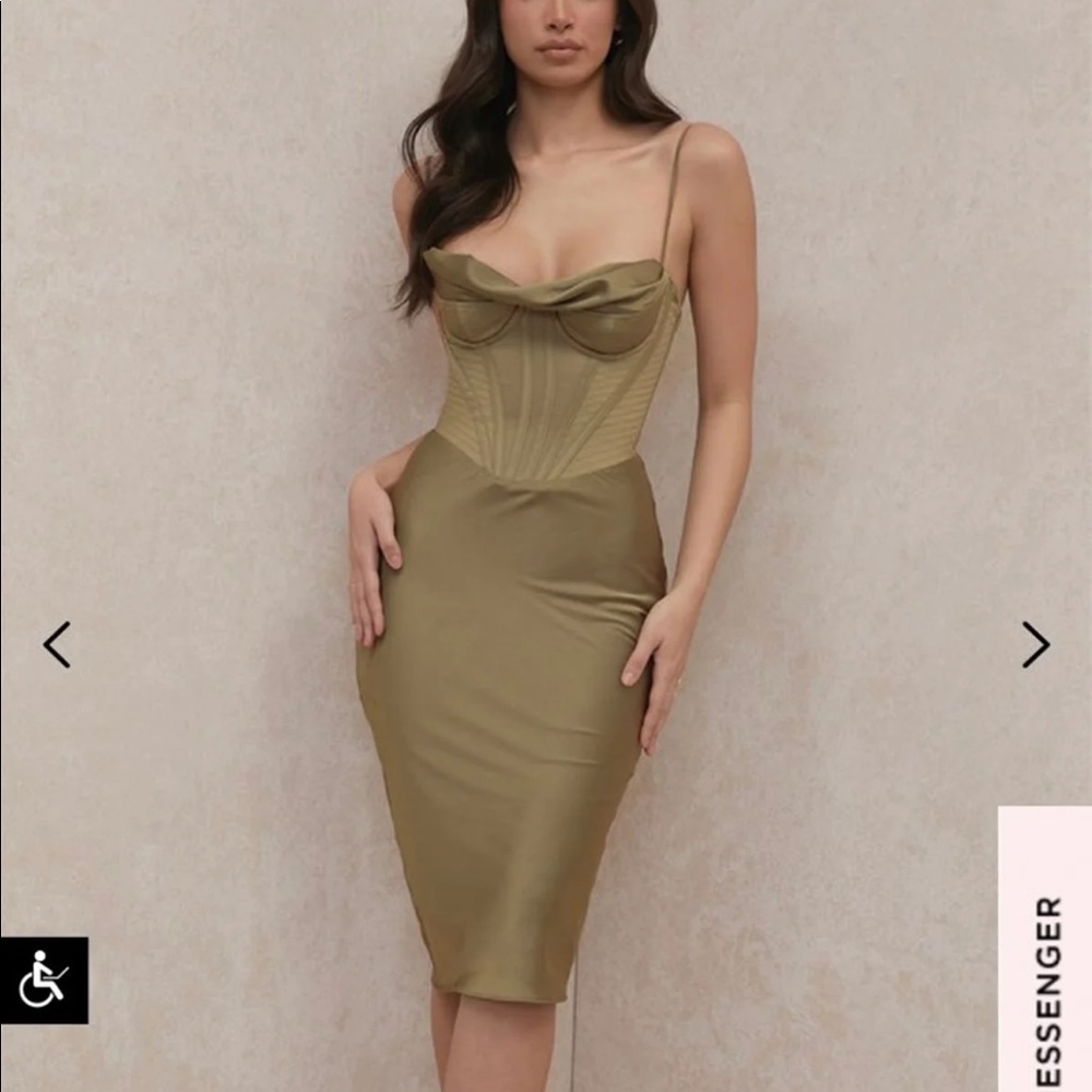 Authentic House of CB ‘Myrna’ dress.